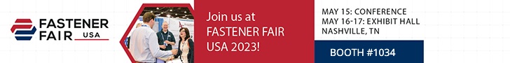 fastener fair 2023 banner ad graphic